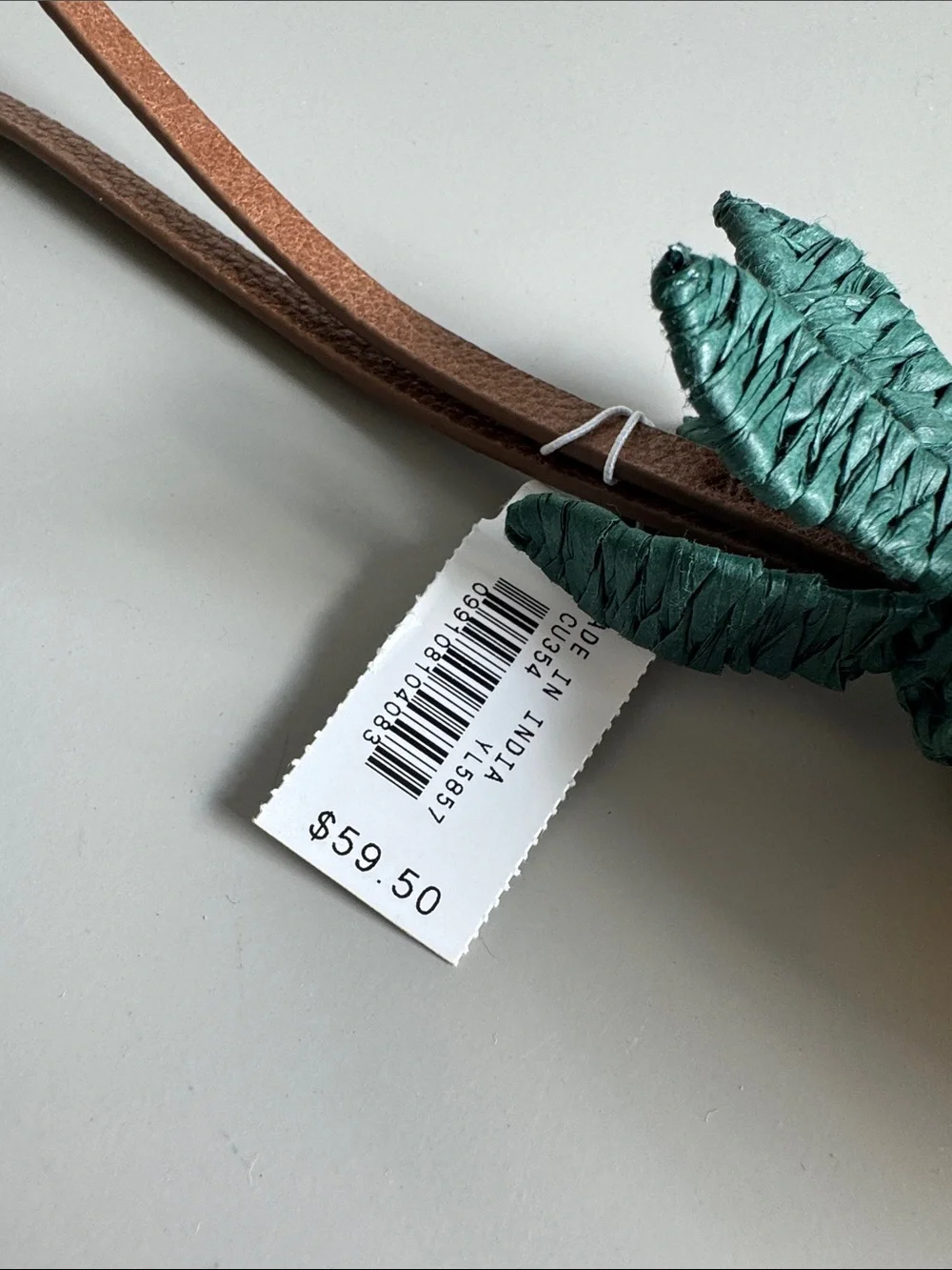 J Crew Pineapple bag charm NWT Accessory